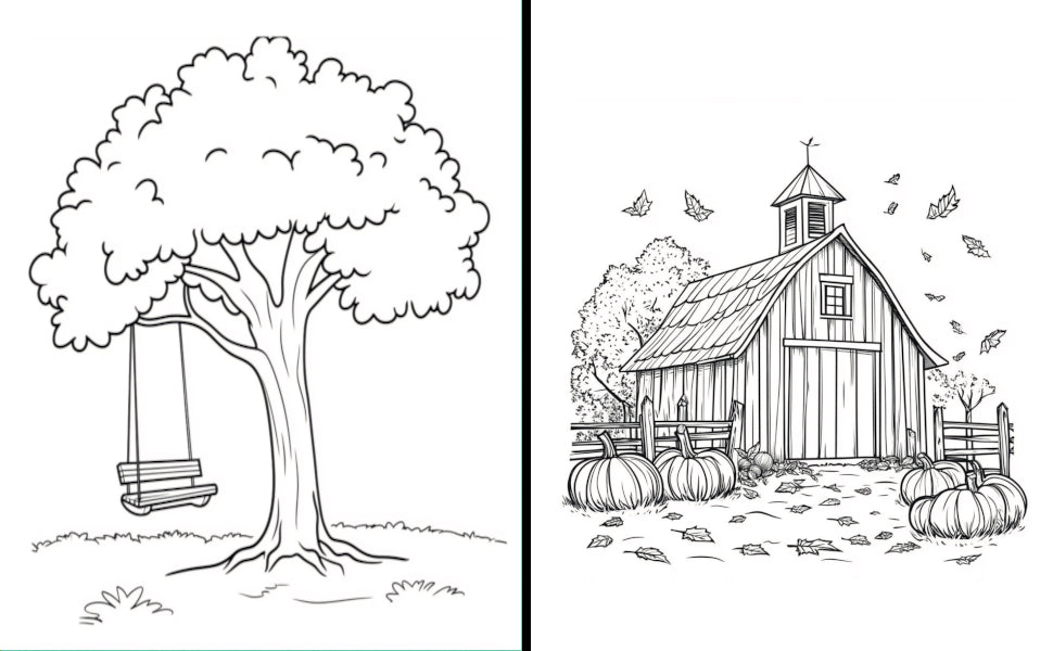 Quiet Gardens: A Soothing Relaxing Coloring Book for Seniors with Dementia. 50 Illustrations that are Bold and Easy to Color